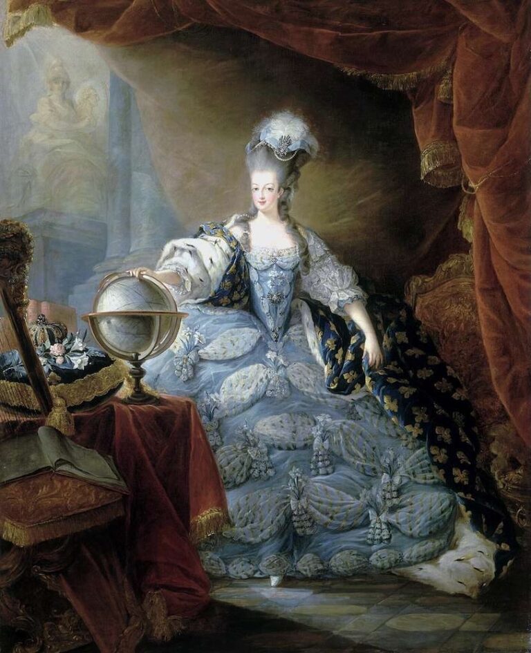 painting of marie antoinette