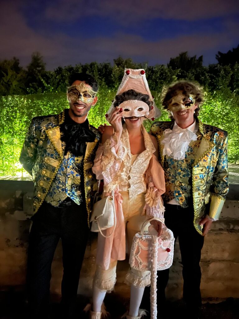 Tara Lengyel and friends in costume